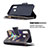 Custodia Portafoglio In Pelle Fantasia Modello Cover con Supporto B04F per Samsung Galaxy A20e