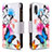 Custodia Portafoglio In Pelle Fantasia Modello Cover con Supporto B04F per Samsung Galaxy A40