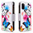 Custodia Portafoglio In Pelle Fantasia Modello Cover con Supporto B04F per Samsung Galaxy A41 Colorato