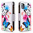 Custodia Portafoglio In Pelle Fantasia Modello Cover con Supporto B04F per Samsung Galaxy A51 4G Colorato