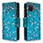 Custodia Portafoglio In Pelle Fantasia Modello Cover con Supporto B04F per Samsung Galaxy A81