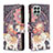 Custodia Portafoglio In Pelle Fantasia Modello Cover con Supporto B04F per Samsung Galaxy M33 5G