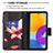 Custodia Portafoglio In Pelle Fantasia Modello Cover con Supporto B04F per Samsung Galaxy M52 5G