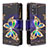 Custodia Portafoglio In Pelle Fantasia Modello Cover con Supporto B04F per Samsung Galaxy S20 5G
