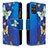 Custodia Portafoglio In Pelle Fantasia Modello Cover con Supporto B04F per Samsung Galaxy S20 Plus