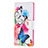 Custodia Portafoglio In Pelle Fantasia Modello Cover con Supporto B04F per Samsung Galaxy S21 Ultra 5G