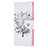 Custodia Portafoglio In Pelle Fantasia Modello Cover con Supporto B04F per Samsung Galaxy S21 Ultra 5G