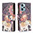 Custodia Portafoglio In Pelle Fantasia Modello Cover con Supporto B04F per Xiaomi Poco F5 5G