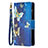Custodia Portafoglio In Pelle Fantasia Modello Cover con Supporto B05F per Samsung Galaxy S22 Ultra 5G