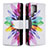 Custodia Portafoglio In Pelle Fantasia Modello Cover con Supporto B05F per Samsung Galaxy S22 Ultra 5G