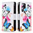 Custodia Portafoglio In Pelle Fantasia Modello Cover con Supporto B05F per Samsung Galaxy S22 Ultra 5G Rosa Caldo