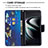 Custodia Portafoglio In Pelle Fantasia Modello Cover con Supporto B09F per Samsung Galaxy S21 5G