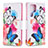 Custodia Portafoglio In Pelle Fantasia Modello Cover con Supporto B09F per Samsung Galaxy S21 Ultra 5G