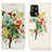 Custodia Portafoglio In Pelle Fantasia Modello Cover con Supporto D02Y per Oppo A74 4G