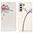 Custodia Portafoglio In Pelle Fantasia Modello Cover con Supporto D02Y per Samsung Galaxy S21 5G Rosa
