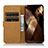 Custodia Portafoglio In Pelle Fantasia Modello Cover con Supporto D02Y per Sony Xperia 5 V