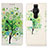 Custodia Portafoglio In Pelle Fantasia Modello Cover con Supporto D02Y per Sony Xperia PRO-I Verde