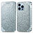 Custodia Portafoglio In Pelle Fantasia Modello Cover con Supporto H01 per Apple iPhone 13 Pro Max