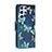 Custodia Portafoglio In Pelle Fantasia Modello Cover con Supporto H01X per Samsung Galaxy S22 Ultra 5G