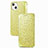 Custodia Portafoglio In Pelle Fantasia Modello Cover con Supporto H02 per Apple iPhone 13 Giallo