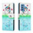 Custodia Portafoglio In Pelle Fantasia Modello Cover con Supporto H02X per Samsung Galaxy M52 5G