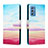 Custodia Portafoglio In Pelle Fantasia Modello Cover con Supporto H02X per Samsung Galaxy M52 5G