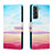 Custodia Portafoglio In Pelle Fantasia Modello Cover con Supporto H02X per Samsung Galaxy S22 5G