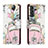 Custodia Portafoglio In Pelle Fantasia Modello Cover con Supporto H02X per Samsung Galaxy S23 Plus 5G