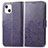 Custodia Portafoglio In Pelle Fantasia Modello Cover con Supporto H03 per Apple iPhone 13 Mini