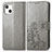 Custodia Portafoglio In Pelle Fantasia Modello Cover con Supporto H03 per Apple iPhone 13 Mini