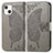 Custodia Portafoglio In Pelle Fantasia Modello Cover con Supporto H07 per Apple iPhone 13