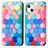 Custodia Portafoglio In Pelle Fantasia Modello Cover con Supporto H09 per Apple iPhone 13 Mini