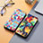 Custodia Portafoglio In Pelle Fantasia Modello Cover con Supporto H10 per Apple iPhone 13 Mini