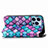 Custodia Portafoglio In Pelle Fantasia Modello Cover con Supporto H10 per Apple iPhone 13 Pro Max