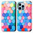 Custodia Portafoglio In Pelle Fantasia Modello Cover con Supporto H10 per Apple iPhone 13 Pro Max Blu