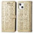 Custodia Portafoglio In Pelle Fantasia Modello Cover con Supporto H11 per Apple iPhone 13 Mini