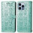 Custodia Portafoglio In Pelle Fantasia Modello Cover con Supporto H12 per Apple iPhone 13 Pro