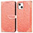 Custodia Portafoglio In Pelle Fantasia Modello Cover con Supporto H13 per Apple iPhone 13