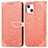 Custodia Portafoglio In Pelle Fantasia Modello Cover con Supporto H13 per Apple iPhone 13 Mini