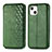 Custodia Portafoglio In Pelle Fantasia Modello Cover con Supporto H15 per Apple iPhone 13 Mini