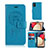 Custodia Portafoglio In Pelle Fantasia Modello Cover con Supporto JX1 per Samsung Galaxy F02S SM-E025F