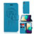 Custodia Portafoglio In Pelle Fantasia Modello Cover con Supporto JX1 per Samsung Galaxy M02
