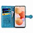 Custodia Portafoglio In Pelle Fantasia Modello Cover con Supporto L01 per Xiaomi Mi 12X 5G