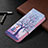 Custodia Portafoglio In Pelle Fantasia Modello Cover con Supporto L07 per Apple iPhone 13 Multicolore