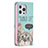 Custodia Portafoglio In Pelle Fantasia Modello Cover con Supporto per Apple iPhone 14 Pro Rosa