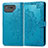 Custodia Portafoglio In Pelle Fantasia Modello Cover con Supporto per Asus ROG Phone 7 Blu
