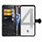 Custodia Portafoglio In Pelle Fantasia Modello Cover con Supporto per Google Pixel 4
