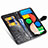 Custodia Portafoglio In Pelle Fantasia Modello Cover con Supporto per Google Pixel 4a 5G