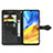 Custodia Portafoglio In Pelle Fantasia Modello Cover con Supporto per Huawei Honor X10 Max 5G