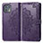 Custodia Portafoglio In Pelle Fantasia Modello Cover con Supporto per Motorola Moto Edge 20 Lite 5G Viola